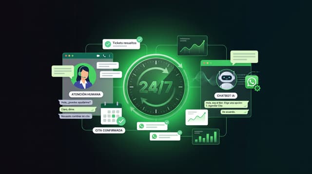 ¿Cómo tener atención al cliente 24/7?