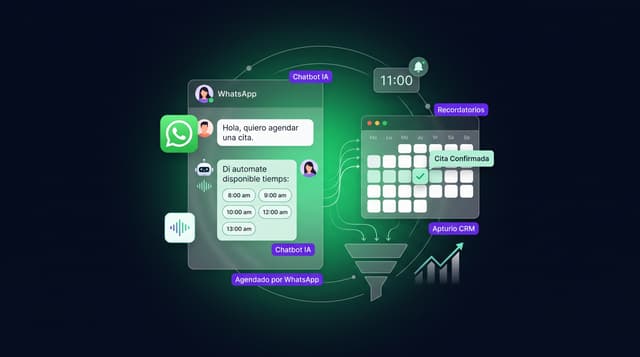 ¿Cómo dejar que el cliente agende solo por WhatsApp?