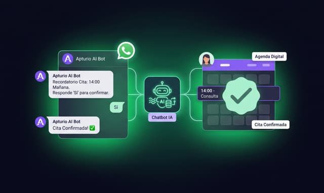 ¿Cómo confirmar citas automáticamente por WhatsApp?